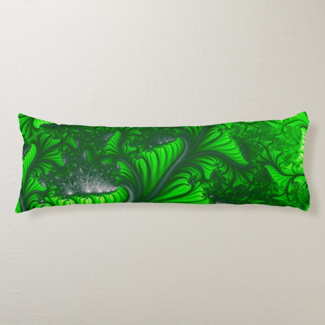 Coussins Longs fractale de la jungle (Devant)