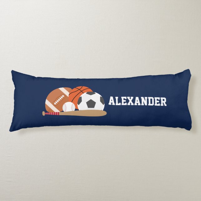 Coussins Longs Fun All Star Sports (Devant)