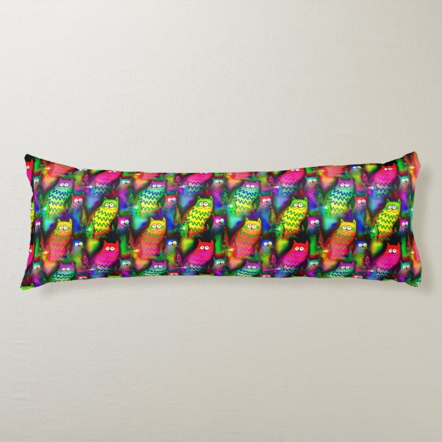 Coussins Longs Funny Cats Motif-54578 (Devant)