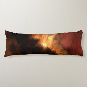 COUSSINS LONGS GALAXIE EXTRAORDINAIRE AUX ÉTOILES LUMINEUSES