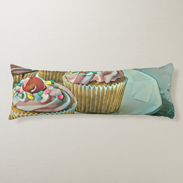 Coussins Longs Gâteau à la crème glacée (Devant)