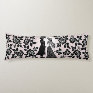 Coussins Longs Gothique Emo Enfants Kiss Valentine's Day