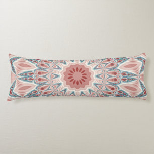 Coussins Longs Grattez moderne Kaleidoscope Mandala art fractal