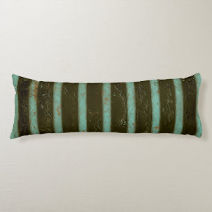 Coussins Longs Grille contemporaine d'air de turquoise