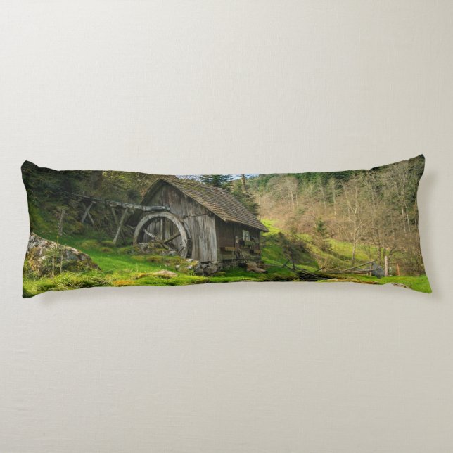 Coussins Longs Grist Mill dans la Forêt-Noire (Dos)