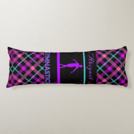 Coussins Longs Gymnastique Poutrelle rose violet Turquoise Tartan