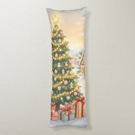 Coussins Longs Holiday Magic Christmas Pillow