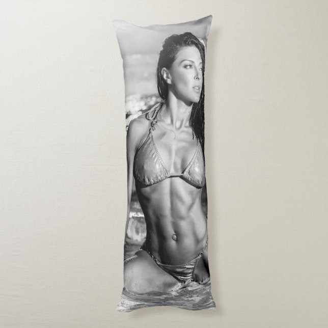 Coussins Longs Hot Fitness Girl (Dos (Vertical))