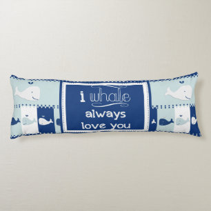 Coussins Longs I de baleine amour toujours vous