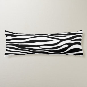 Coussins Longs Impression Zebra