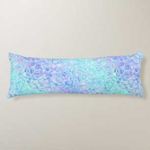 Coussins Longs iridescence glacée :