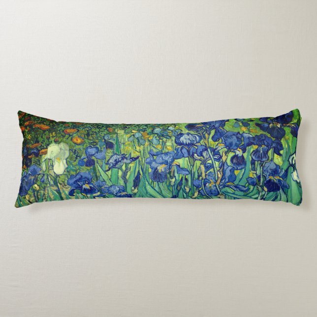 Coussins Longs Iris Art Van Gogh (Devant)
