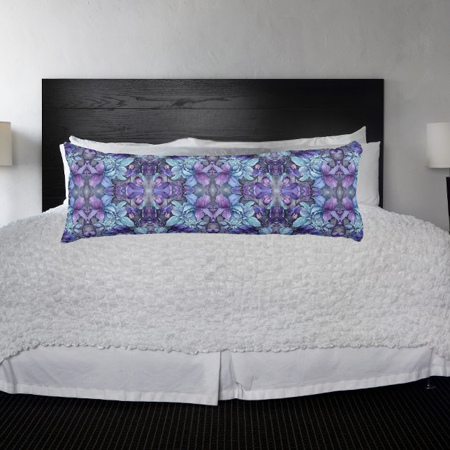 Coussins Longs Jardin Pervenche (Créateur téléchargé)