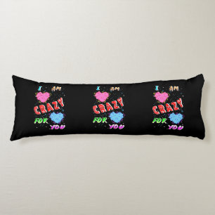 Coussins Longs Je suis fou de toi