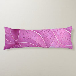 Coussins Longs Joli Motif Feuille rose