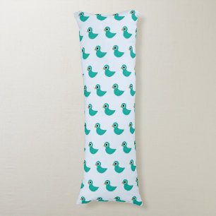 Coussins Longs Joli oiseau bleu