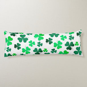 Coussins Longs Jour de la Saint Patrick de printemps vert irlanda