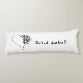 Coussins Longs Juste amour