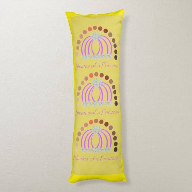 Coussins Longs LavishlySur Les Ombres D'Une Princesse Maquiller A (Dos (Vertical))