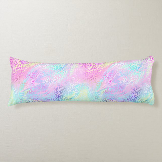 Coussins Longs Le design Iridescente Leopard Series 10 (Devant)