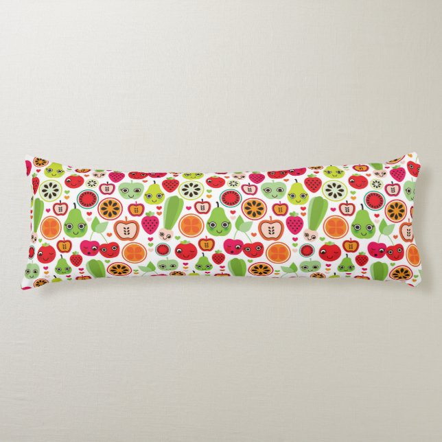 Coussins Longs le fruit badine la pomme d'illustration (Devant)