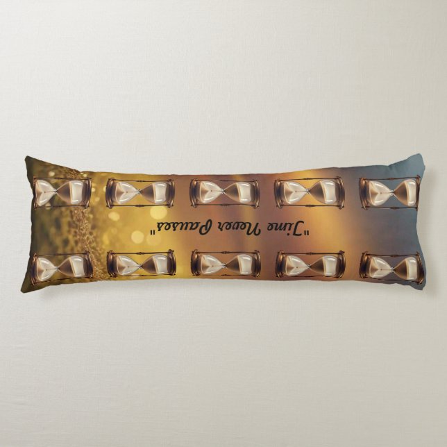 Coussins Longs "Le Timekeeper" (Devant)