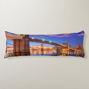 Coussins Longs L'East River, pont de Brooklyn, Manhattan