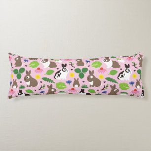 Coussins Longs Les lapins Et Leurs Traitements