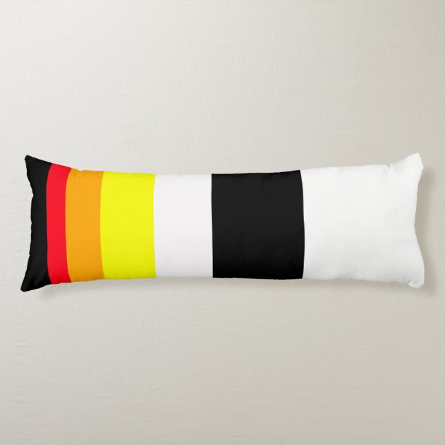 Coussins Longs Lignes d'automne (Devant)