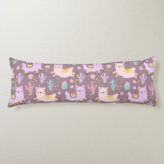 Coussins Longs Llama Motif