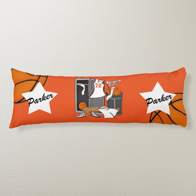 Coussins Longs Localisateur de basket-ball Numéro du lecteur pers (Devant)