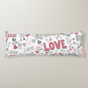 Coussins Longs Love