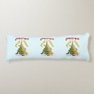 Coussins Longs Lumière de Noël