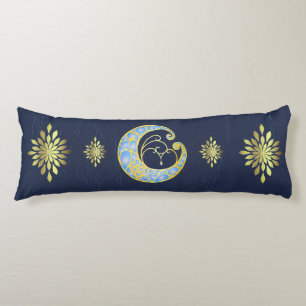 Coussins Longs Lune celtique mystique