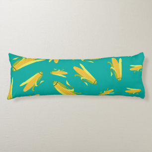 Coussins Longs Maïs Sur Le Motif Cob