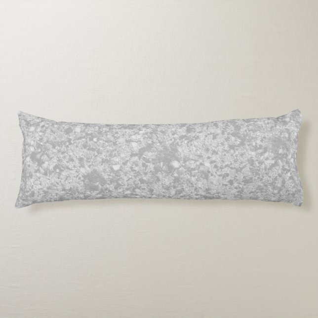 Coussins Longs Marble Patterned Brushed Polyester Body Pillow  (Devant)