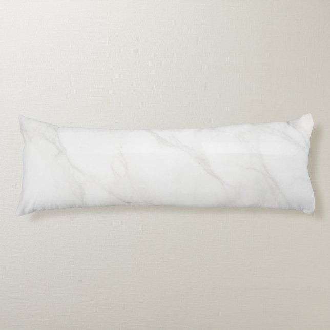 Coussins Longs Marbre Blanc (Devant)