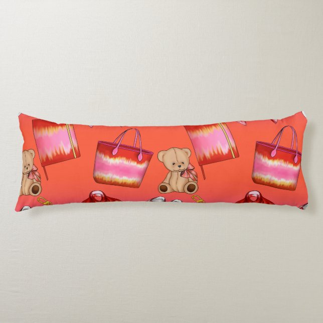 Coussins Longs Mignonne & Fille Mode Essentials (Devant)
