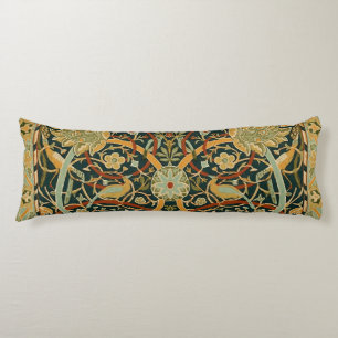 Coussins Longs Modèle de tapisserie forestière de William Morris