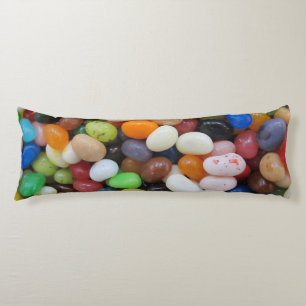 Coussins Longs Modèle de texture de sucrerie de vert bleu de noi