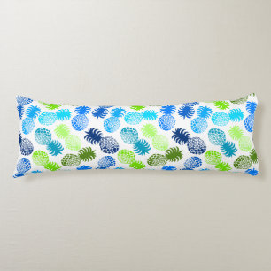 Coussins Longs Momona Tropical Hawaïen Ananas