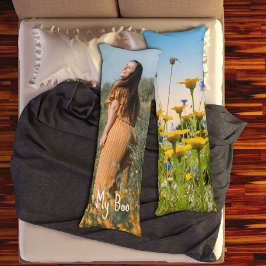 Coussins Longs Mon Oreiller Boy Photo Body