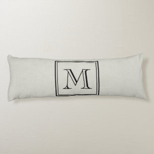 Coussins Longs Monogramme fait sur commande