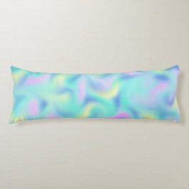 Coussins Longs Motif Abstrait Blurred Pretty Pastel Swirls