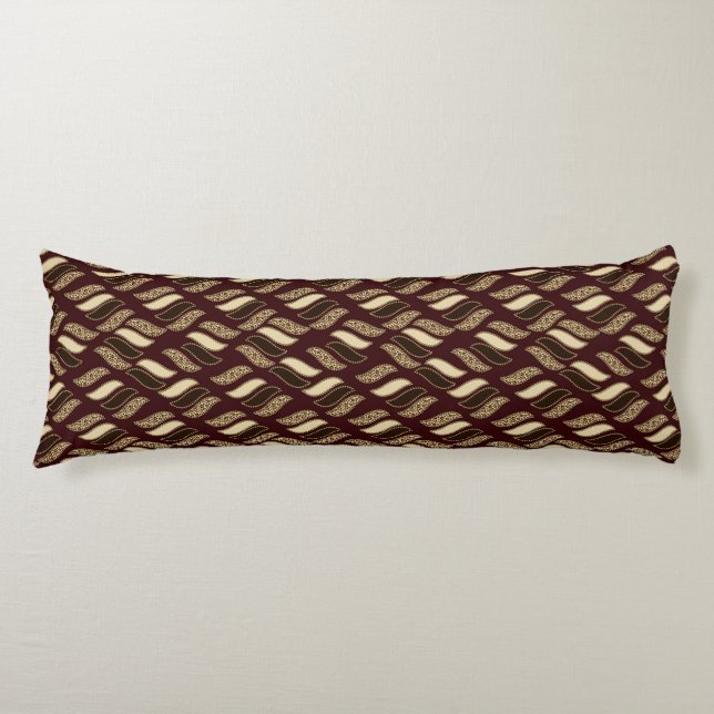 Coussins Longs Motif africain 2 de peau de guépard (Devant)