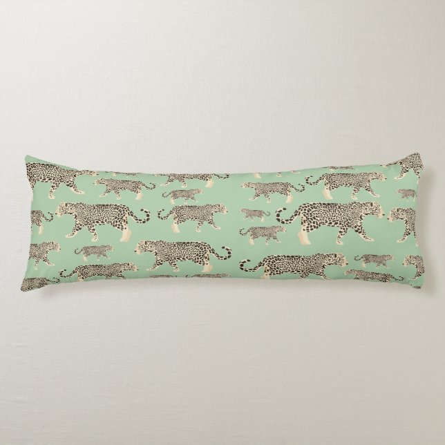 Coussins Longs Motif animal Jungle Jaguar (Devant)