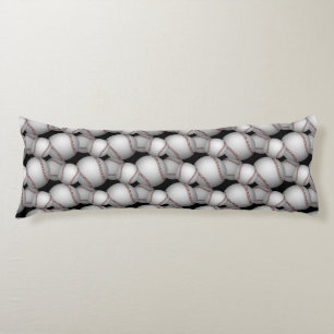 Coussins Longs Motif Baseballs