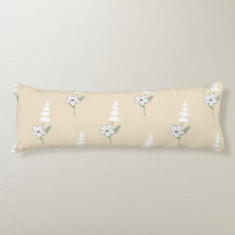 Motif botanique beige floral