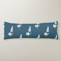Motif botanique floral de la Marine