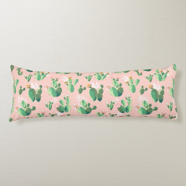 Coussins Longs Motif Cactus (Devant)